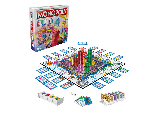 Monopoly Builder Brädspel Svensk utgåva 